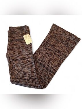 Free People Spun Sweater Pants Lined Sandstone Pink Brown NWT XS RARE